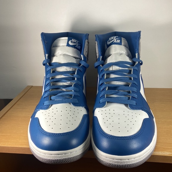 Air Jordan 1 Retro High OG True Blue Men’s Size 17 Sneakers (2022) - Picture 4 of 17